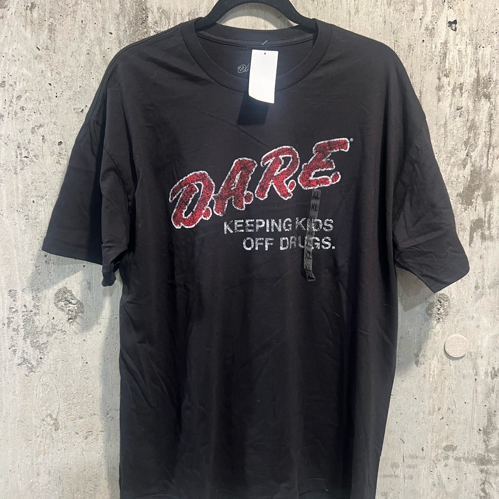 Classic Black Graphic Tee - Short Sleeve